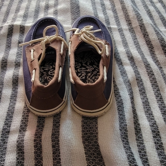 Youth Sperry top sider Halyard slip on shoe - Picture 4 of 8